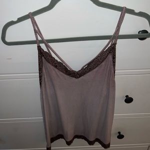 Lace tank top